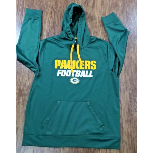 Green Bay Packers Men's XL TX3 Warm Hoodie Sweatshirt NFL Football Team Apparel - Picture 1 of 13
